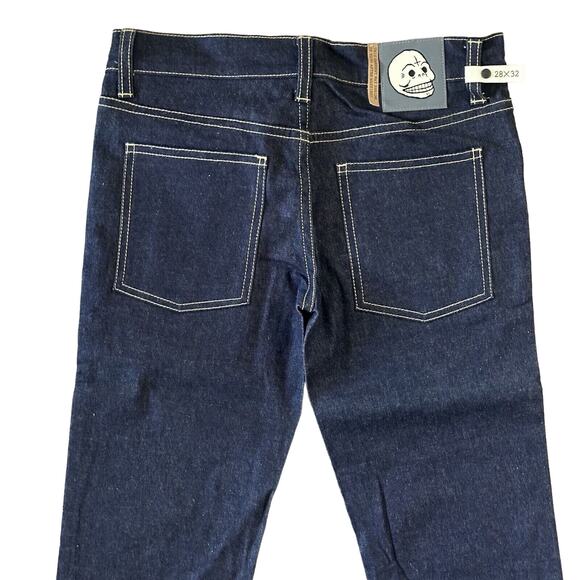 Cheap Monday Dark Narr Unwash Skinny Stretch Jeans Size 28 x 32 NWT $69 - Picture 3 of 7